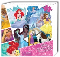 Disney Princess - 5 Shaped Puzzles In Box Photo