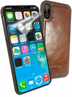 Tuff Luv Tuff-Luv Alston Craig Magnetic Shell Replacement Vintage Leather Case for Apple iPhone X and XS - Brown Photo