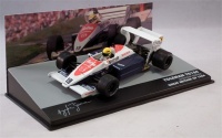 Panini Collections Formula 1: The Car Collection - Toleman TG184 - Ayrton Senna - P9 - Great Britain GP - 1984 Photo