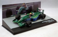 Panini Collections Formula 1: The Car Collection - Jordan Ford 191 - Roberto Moreno - P10 - Italy GP - 1991 Photo