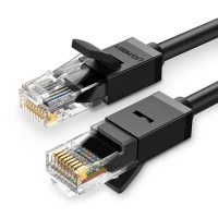 Ugreen - 30m CAT6 UTP LAN Flat Cable - Black Photo