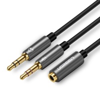 Ugreen - 3.5mm Female to 2 Male Audio Cable Photo