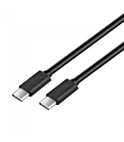 Astrum - A33830-B UT332 USB-C to USB-C 2A Charge/Sync Cable 1.2m - Black Photo