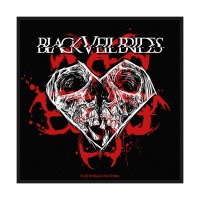 Black Veil Brides - Skull Heart Packaged Standard Patch Photo