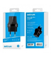 Astrum - A92522-C CH220 Home Charger 2.1a 2 USB Blue/Black Photo