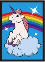 Legion Supplies - Card Sleeves - Rainbow Unicorn Photo