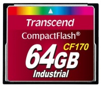 Transcend TS64GCF170 CF170 CompactFlash Memory Card 64GB Photo