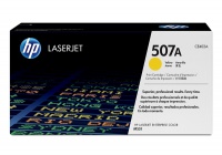 HP 507A LaserJet Enterprise 500 Color M551 Yellow Print Cartridge 6000 Standard Pgs. Photo