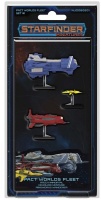 Ninja Division Publishing Starfinder Miniatures - Pact Worlds Fleet Photo