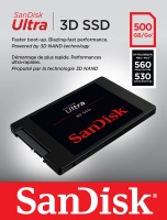 Sandisk Ultra 3D 500GB Solid State Drive - 2.5" Photo