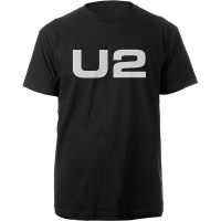 U2 Logo Men's Black T-Shirt Photo