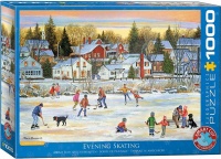 Eurographics - Evening Skating Puzzle Photo