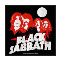 Black Sabbath Red Portraits Patch Photo