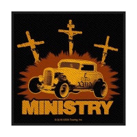 Ministry Jesus Built My Hotrod Standard Patch Photo