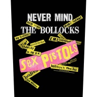 Sex Pistols Never Mind the Bollocks Back Patch Photo