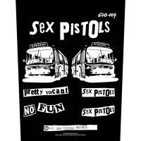 Sex Pistols Pretty Vacant Back Patch Photo