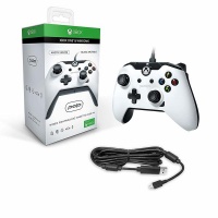 PDP - Wired Controller with 3.5 mm Headset Jack - White Photo