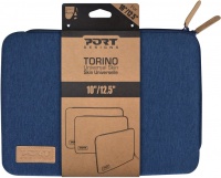 Port Designs - Torino 10/12.5" Notebook Sleeve - Blue Photo