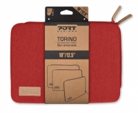 Port Designs - Torino 10/12.5" Notebook Sleeve - Red Photo