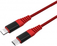 Unitek 1m USB Type-C to Lightning Power Delivery Charging Cable - Red Photo