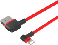 Unitek 1m L-Shape USB Lightning Cable - Red Photo