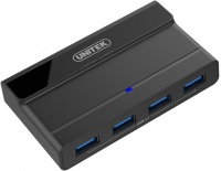 Unitek USB 3.1 Gen2 4-Port Hub - Black Photo