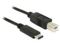 DeLOCK 1m USB2.0 Type-C to Type-B Cable Photo