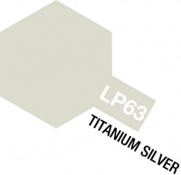 Tamiya - LP-63 Titanium Silver Photo