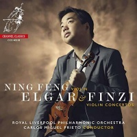 Channel Classics Nl Ning Feng - Elgar & Finzi: Violin Concertos Photo