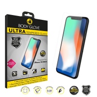 Body Glove Ultra Tempered Glass Screen Protector for Apple iPhone XS Max - Clear and Black Photo