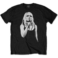 Debbie Harry Open Mic Menâ€™s Black T-Shirt Photo