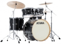 TAMA CL52KRS-TPB Superstar Classic 5 pieces Shells Only Acoustic Drum Kit - Transparent Black Burst Photo