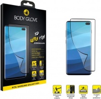 Body Glove Ultra Film Screen Protector for Samsung Galaxy S10 Plus - Clear and Black Photo