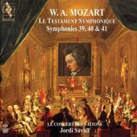 Alia Vox Spain Jordi Savall - Mozart: Symphonies No.39 40 & 41 Photo
