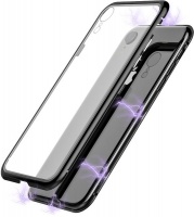 Body Glove Chrome Magnetic for Apple iPhone XR - Clear and Black Photo
