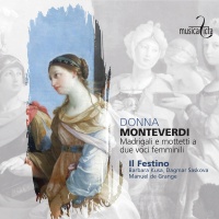 Musica Ficta Monteverdi / Saskova / Grange - Madrigali E Mottetti Photo