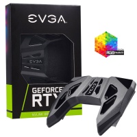 EVGA GeForce RTX NVLink SLI Bridge 4-Slot Spacing RGB LED Photo