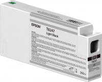 Epson T824700 350ml UltraChrome HDX/HD Light Black Ink Cartridge Photo