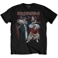 Eminem Slim Shady Homage Menâ€™s Black T-Shirt Photo