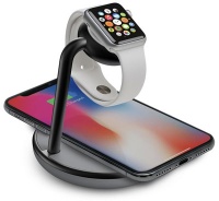 Kanex GoPower Stand with Wireless QI Charging Base for Apple Watch and iPhone Photo