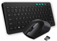 Zoweetek Wireless 2.4g Keyboard and Mouse Combo - Black Photo