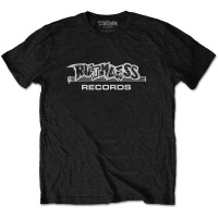 NWA Ruthless Records Logo Menâ€™s Black T-Shirt Photo