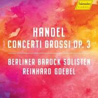 Profil G Haenssler Handel / Berliner Barock Solisten / Goebel - Concerti Grossi 3 Photo