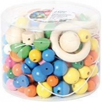 Weiss Natur Pur - Wooden Bead Kit Photo