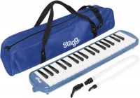 Stagg MELOSTA37 BL 37-Key Melodica with Gig Bag Photo