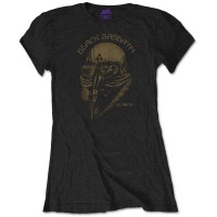 Black Sabbath US Tour â€˜78 Avengers Womenâ€™s Black T-Shirt Photo
