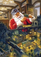 Cobble Hill - Santa's Railway Puzzle Photo