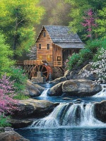 Cobble Hill - Spring Mill Puzzle - Extra Large Photo