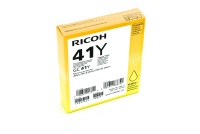 Ricoh 405764 GC41Y Yellow Yield 2200 Pages Ink Cartridge Photo