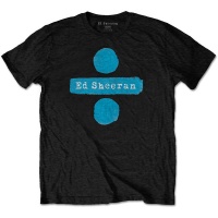 Ed Sheeran Divide Menâ€™s Black T-Shirt Photo